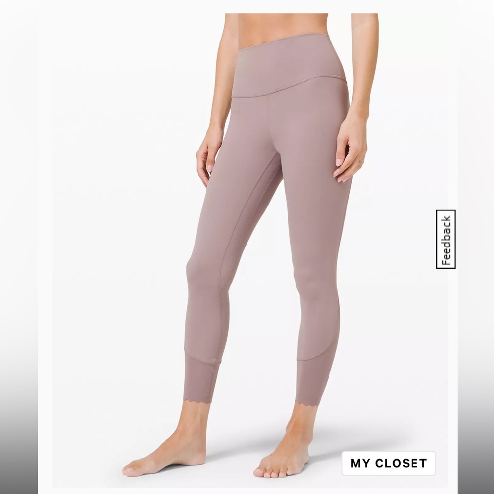Lululemon align scalloped leggings